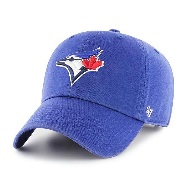 Rakuten - 海外取寄 47ブランド キャップ トロント ブルージェイズ MLB CLEAN UP ROYAL BLUE 47BRAND TORONTO BLUE JAYS クリーンナップ ロイヤルブルー 帽子 メンズ レディース 男女兼用 LOW PROFILE ロープロファイル 47キャップ