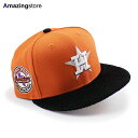 ニューエラ キャップ 59FIFTY ヒューストン アストロズ MLB 45TH ANNIVERSARY CORD VISOR FITTED CAP ORANG...