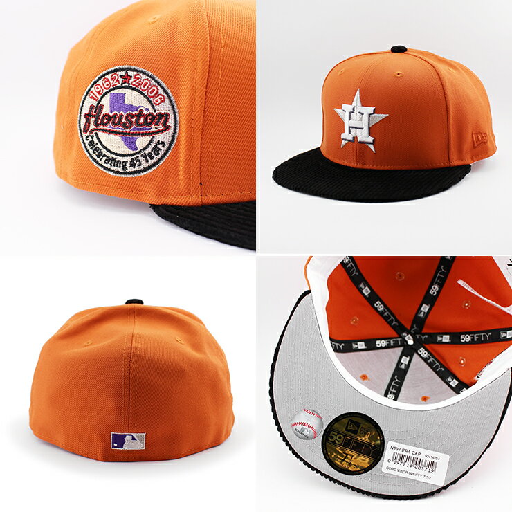 ニューエラ キャップ 59FIFTY ヒューストン アストロズ MLB 45TH ANNIVERSARY CORD...
