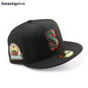 ニューエラ キャップ 59FIFTY シアトル マリナーズ MLB 30TH ANNIVERSARY FITTED CAP BLACK NEW ERA SEAT...