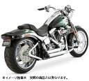 VANCE&HINES ショートショット スタッガード クローム 2012~17年ソフテイル