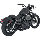 VANCE&HINES ショートショット スタッガード ブラック
