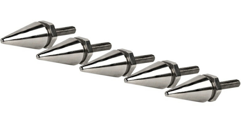 ウインドシールド マウントスクリュー スパイク/ポリッシュ 2004～13年FLTR、FLTRX