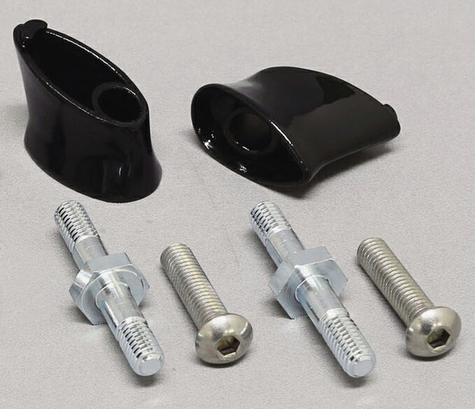 ショートウインカーステー ブラック 2004〜22年スポーツスター