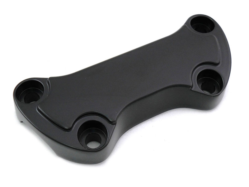 スカラップ ハンドルバー クランプ カバー ブラック