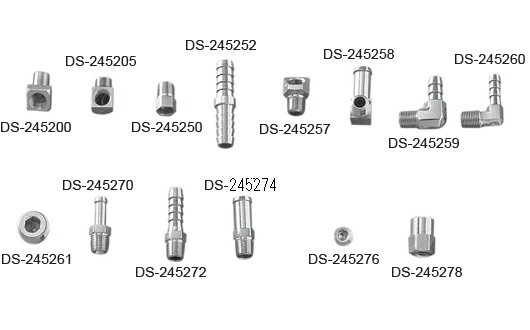 ホース＆タンク フィッティング：DS245274　ハーレーパーツ