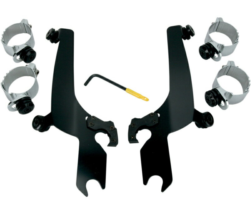 マウンティングキット スポーツシールド用 ブラック 2006～17年FXDWG、2013～17年FXSB/SE