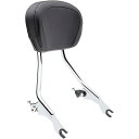 デタッチャブル バックレストキット 2009年以降ツーリング/クローム