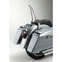 Cycle Visions ATTITUDE シーシーバー クローム 高さ:18インチ 幅:8-3/4インチ