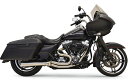 Bassani ロードレイジIII 2in1マフラー ショートメガフォン 2007~16年ツーリング