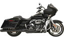Bassani B4 2in1マフラー メガフォンスタイル ブラック 2017年以降ツーリング