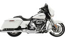 Bassani B4 2in1マフラー ストレートカンスタイル クローム 2017年以降ツーリング