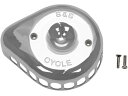 S&S ミニティアドロップ用 エアクリーナーカバー クローム S&S ミニティアドロップ エアークリーナー装着車