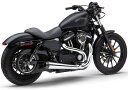 COBRA EL DIABLO 2in1 エキゾースト メガフォン クローム/ブラックティップ 2014〜22年スポーツスター