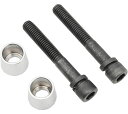 ライザーボルト CONE KIT クローム 1/2 -13×3