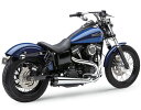 COBRA EL DIABLO 2in1 エキゾースト クローム 2012〜17年ダイナ