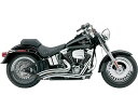 COBRA SPEEDSTER SHORT SWEPT エキゾースト クローム 2007~11年FXST、FLST