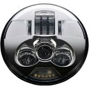 PROBEAM LEDヘッドライト クローム 1984~17年FLソフテイル 1994年以降ツーリング 2012~16年FLD