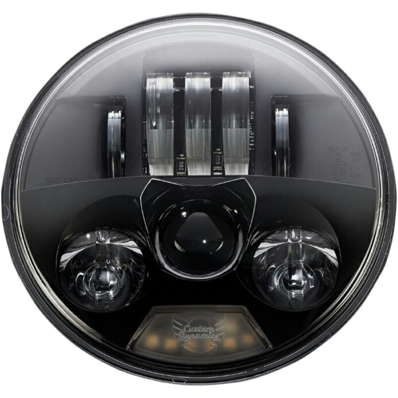【20011749】 PROBEAM LEDヘッドライト ブラック スポーツスター ダイナ FXソフテイル V-RODで5-3/4インチヘッドライト ハーレーパーツ