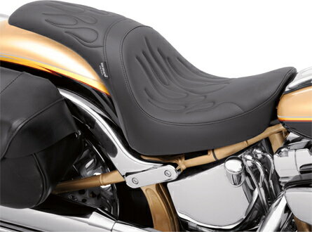 HARLEY-DAVIDSON - プレデター シート/Flame stitch　2000〜05年FXSTモデル、2000〜17年FLSTモデル