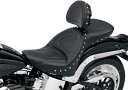 【8102J】 EXPLORER SPECIAL シート/バックレスト有り 2000〜05年FXST、FLSTモデルに適合 （但しFXSTD、FLSTNは除く）ハーレー