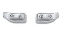 ターンシグナル エクステンションキャップ:クローム/2014~24年エレクトラグライド、ストリートグライド、ウルトラリミテッド、ロードグライド、2014~25年トライグライド