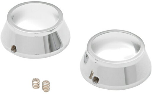 スイングアーム ピボットボルトカバー　2004〜13年スポーツスター/クローム