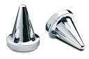 STILETTO エンドキャップ:クリアキン製ISOグリップ、ISO-FLAMEグリップ、KINETICグリップ/クローム