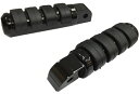 SOFT-RIDE フットペグ:2018年以降ソフテイル、RHスポーツ、パンアメリカパッセンジャーポジション/ブラック