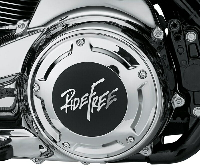 RIDE FREE ダービーカバー：2019年以降ソフテイル、2018年FLSB