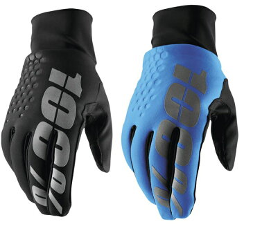 【954685】 100% Men's Hydromatic Waterproof Brisker Glove Black Cyan(青緑色) S M L XL 2XL ハーレーアパレル