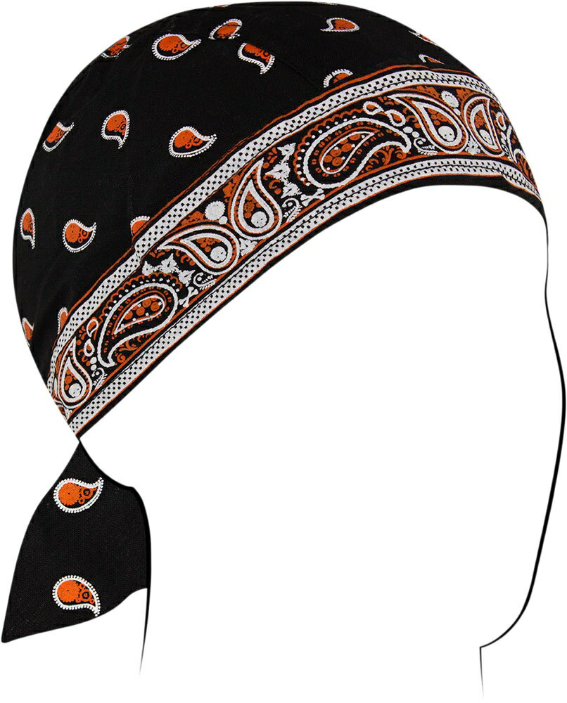  Classic Bandana - Orange/Black