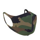 【526512】 Lightweight Neoprene Facemask Woddland Camo