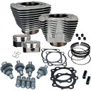 HOOLIGAN キット 883cc to 1200cc:2000〜22年スポーツスター/シルバーパウダーコート