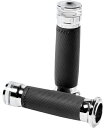 VISION SERIES CONTOUR グリップ ターンシグナル付き:電子スロットル/クローム