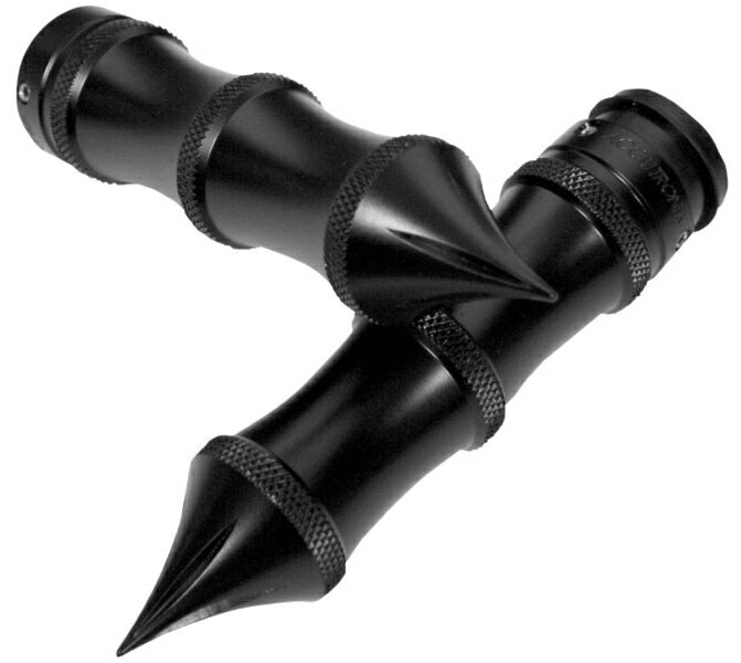 TRIBAL グリップ ブラック：電子スロットル