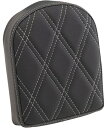 スクエア シーシーバー用パッド ショート:Double Diamond Silver Stitch