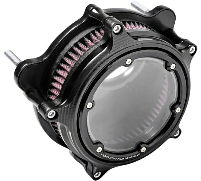 VISION エアクリーナー ブラックOPS：2016〜17年FXDLS、ソフテイル、2008〜16年ツーリング