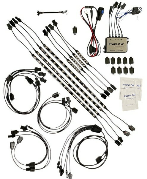 ProGLOW COLOR-CHANGING LEDアクセントライトキット：【Engine/Ground effect kit】