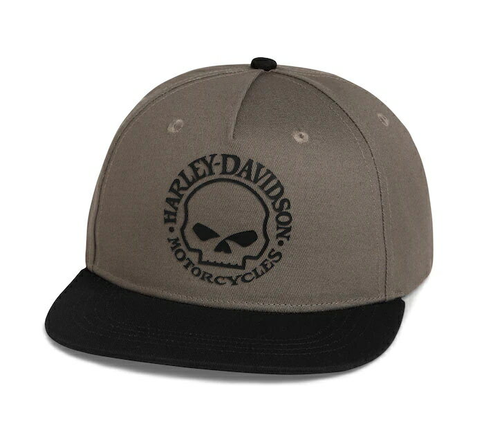 【97688-21VM】 Men's Willie G Skull Baseball Cap