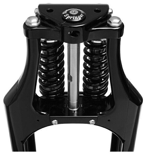 ソフテイル用スプリンガーフォーク REDEMPTION：マットブラック/長さ 503mm auc-amberpiece-10061817 アンバーピース サンプル画像2