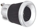VELOCITY 90° エアークリーナーキット クローム:2016〜17年FXDLS、ソフテイル、2008〜16年ツーリング