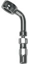 BYO バンジョーアダプター クローム:3/8” 10mm-60°