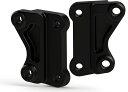 ブレーキキャリパーアダプター:2018年以降ソフテイル/ペア/300mm(11.8インチ)用/ブラック