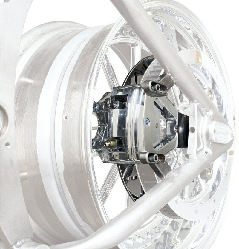 ドライブサイドブレーキ：RICK'S 300スイングアームキット用:2000〜2017年ソフテイル