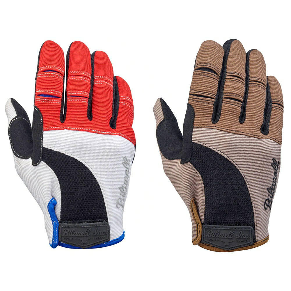 【33014505】 MOTO GLOVES レッド/ホワイト コヨーテ/ブラック XS/S/M/L/XL/XXL ハーレーアパレル