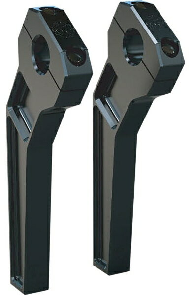 プルバックライザー ブラック：高さ8インチ