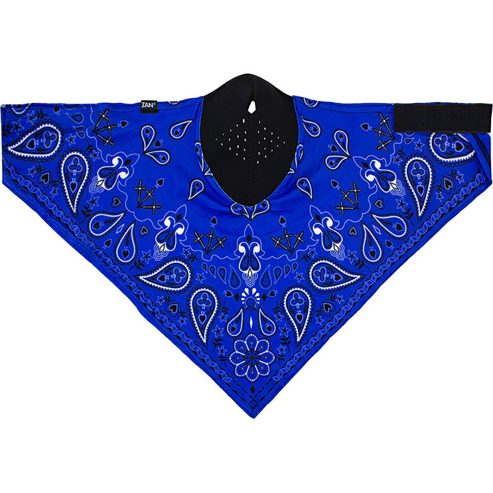 Neodanna SportFlex Face Mask PAISLEY BLACK / BLUE