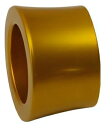 左側ビレットスペーサー:高さ 23.5mm/ゴールド