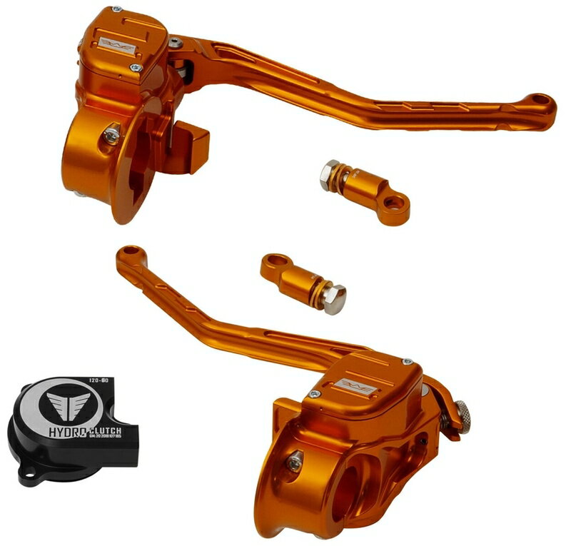 RR90 BOLT-ON RADIAL ハンドコントロールキット：2021年以降ストリートグライド/オレンジ